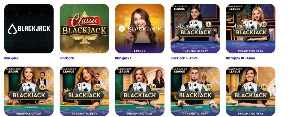  Live Blackjack tables available in New Zealand casinos for immersive card gaming.